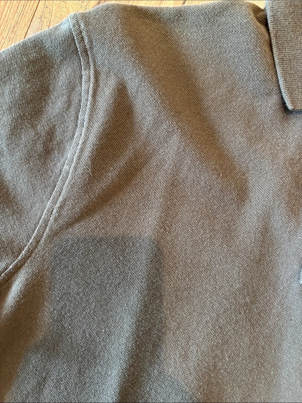 J.Crew Men's Brown Vintage Polo